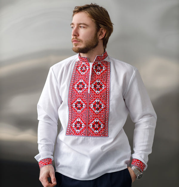 Men's Embroidered Shirt "Cherkasy"