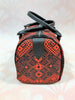 Barrel Purse "Red and Black"