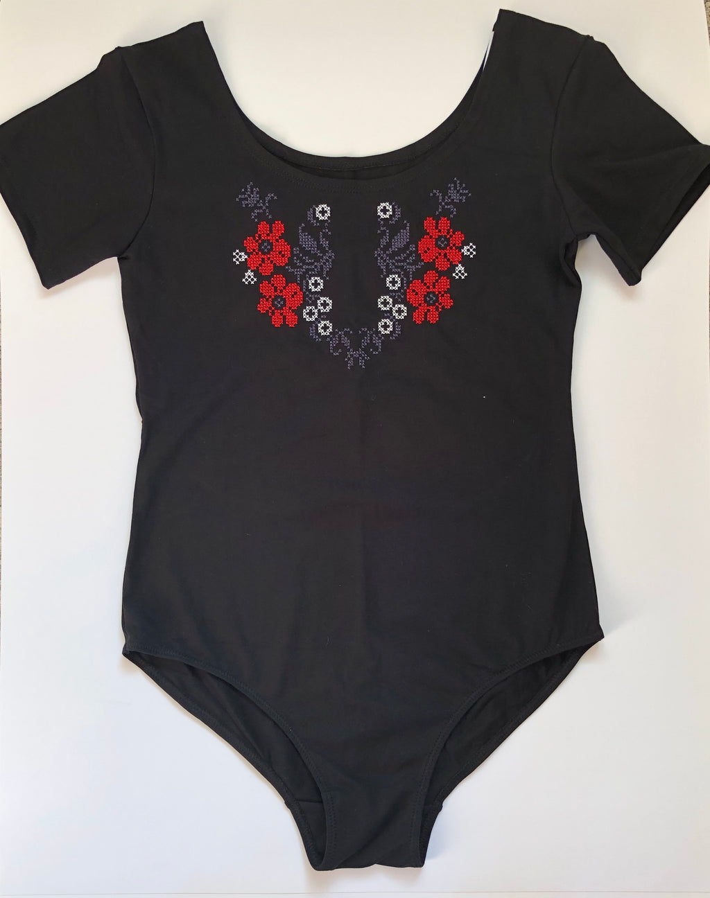 Women's Embroidered Bodysuit