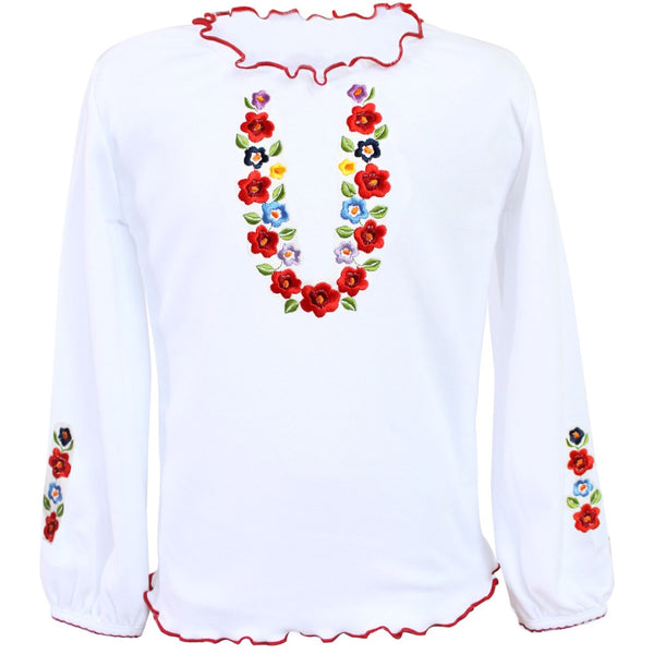 Long Sleeve Baby/Toddler Embroidered Shirt