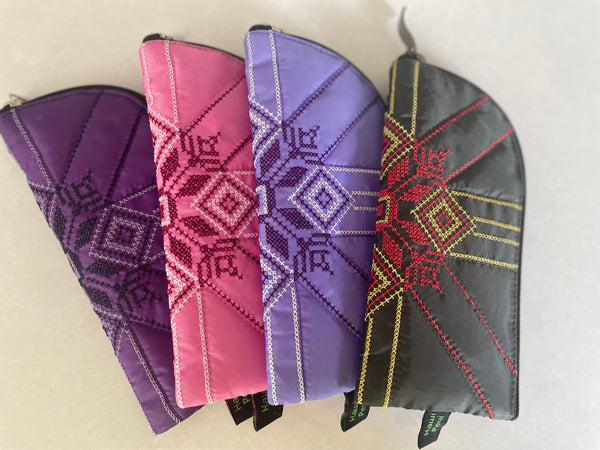 Embroidered Eye Glasses Case