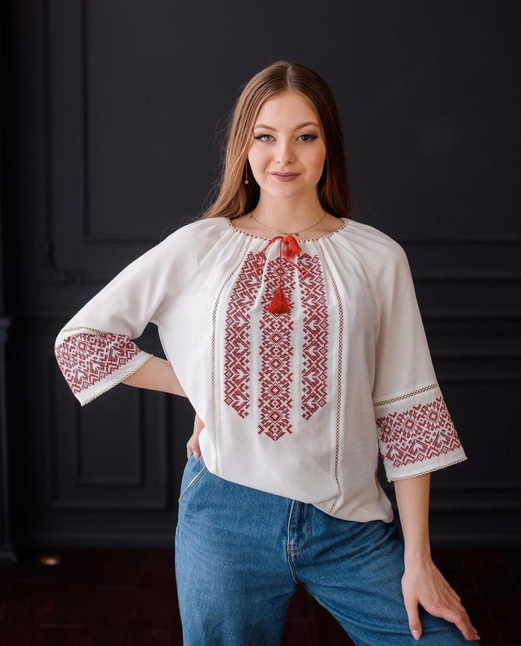 Embroidered Blouse "Maryna"