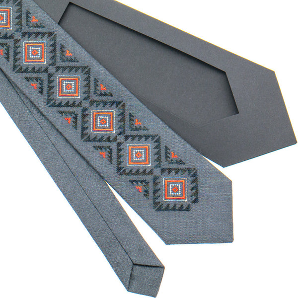 Modern Geometric Necktie - Various Colours
