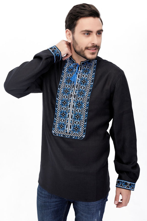 Men’s Embroidered Shirt- “Danylo”