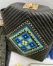 Leather Hand Embroidered Purse “Ukraine”