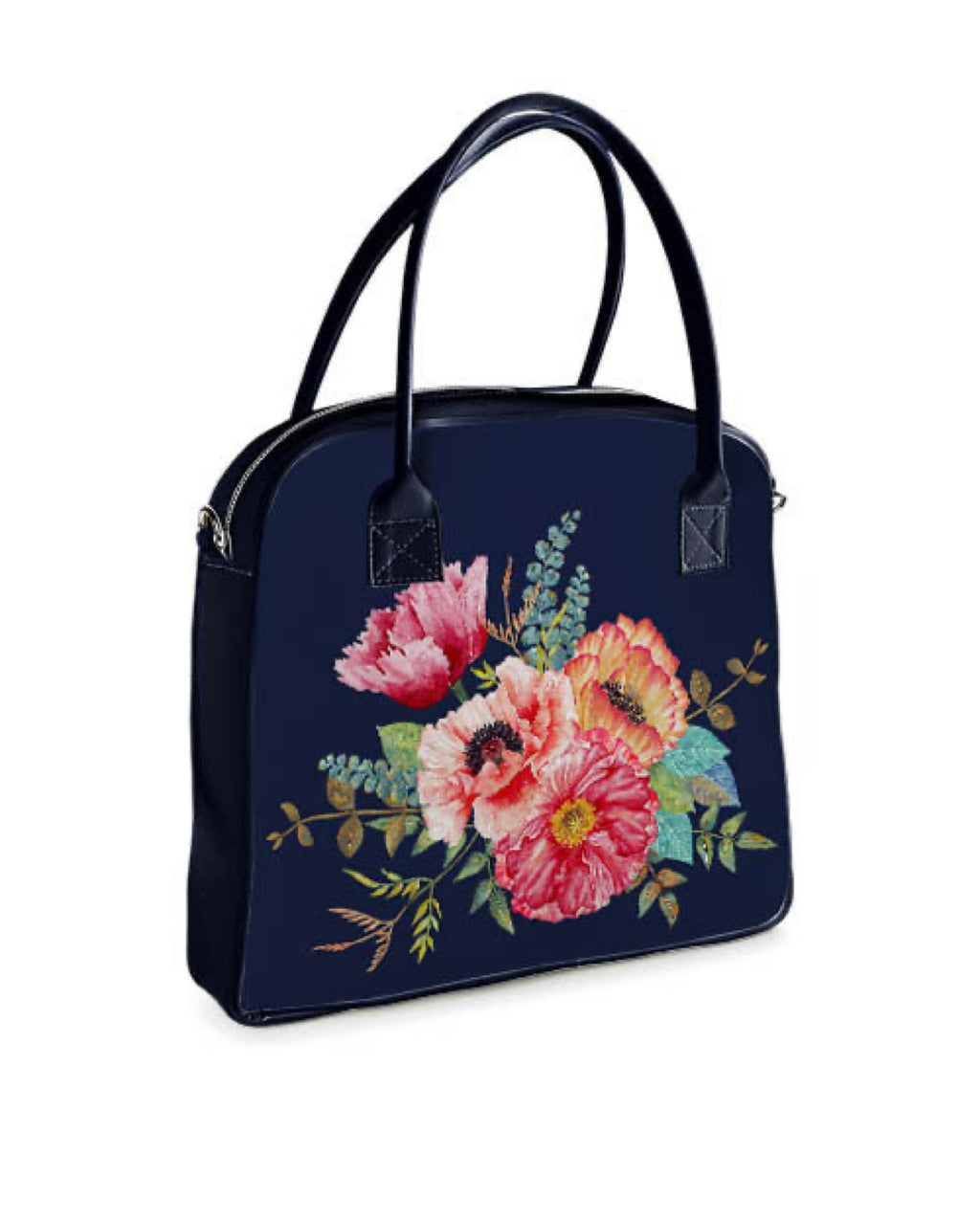 Large Purse “Colourful Poppies”