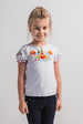 Girl's Embroidered T-shirt "Petrykivska"
