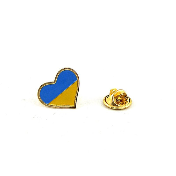 Lapel Pin “Ukrainian Heart”