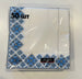 Paper Napkins “Blue Embroidery” - 50 pk