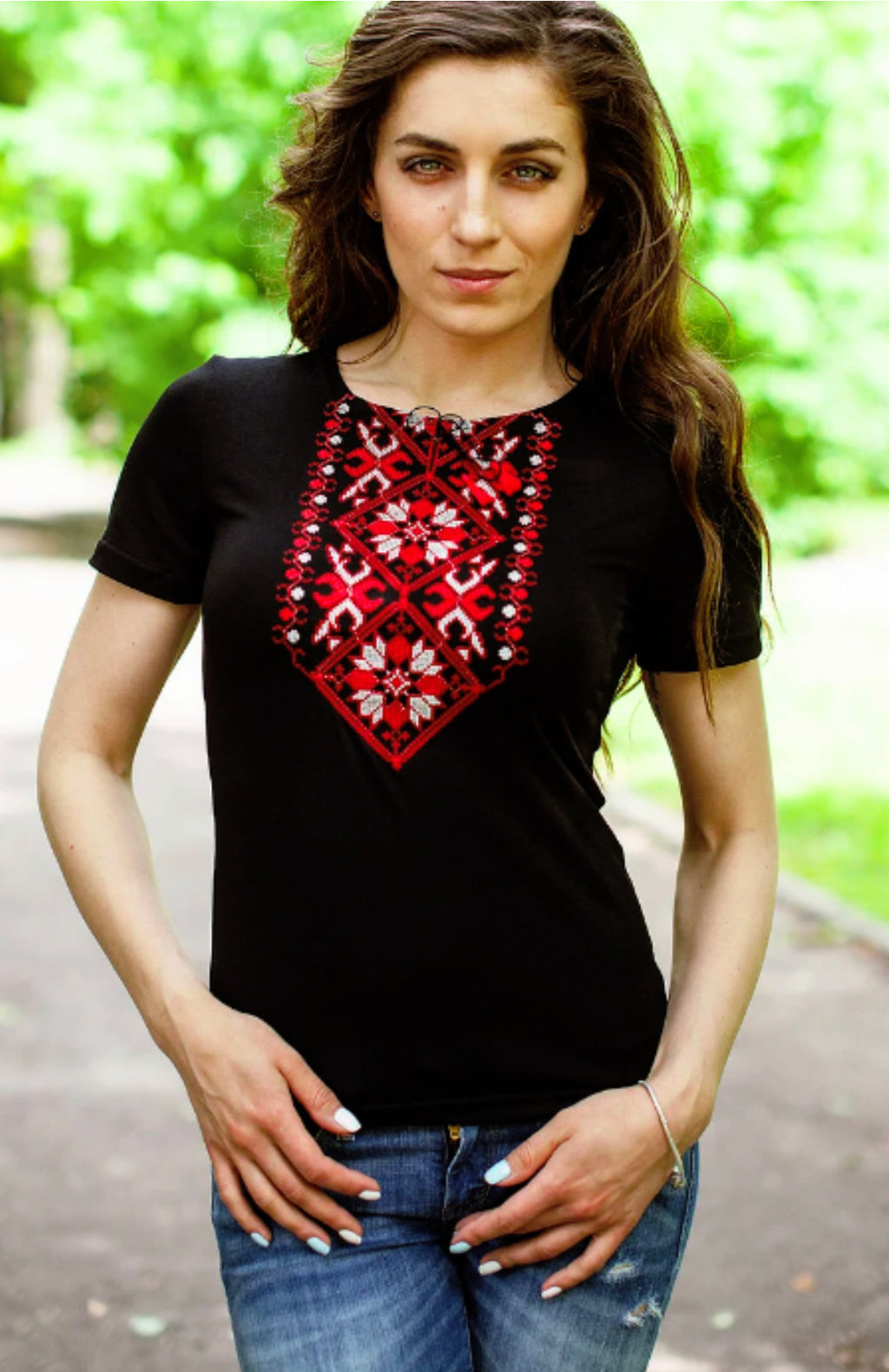 T-Shirt “Podolyanka”- Red