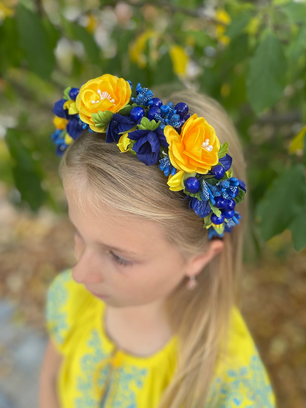 Floral Headband- Multiple Colours